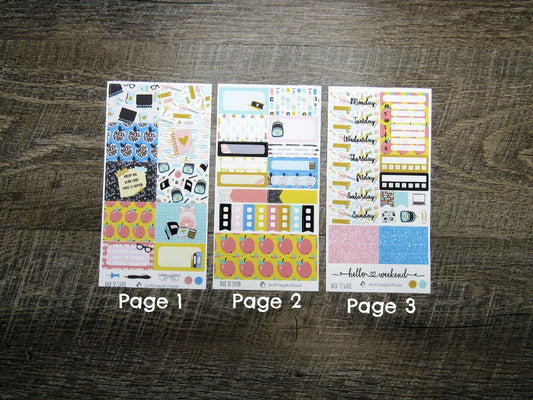 Back To School Weekly, VERTICAL WEEKS