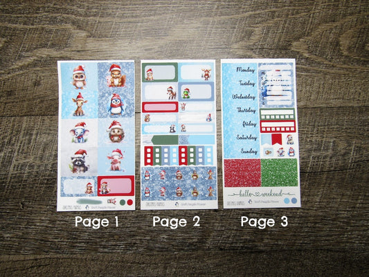 Christmas Animals Weekly, VERTICAL WEEKS