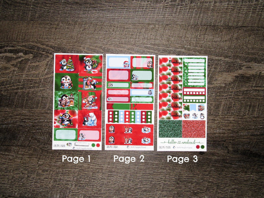 Christmas Penguin Weekly, VERTICAL WEEKS