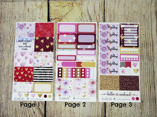 Love Without Limits Weekly, VERTICAL WEEKS