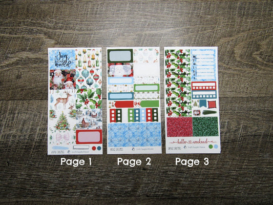 Vintage Christmas Weekly, VERTICAL WEEKS