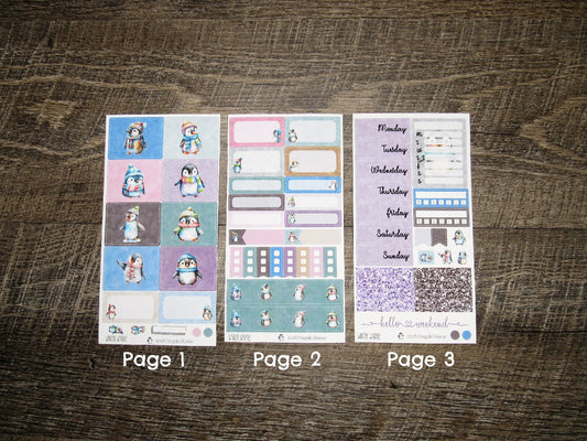 Winter Waddle Weekly, VERTICAL WEEKS