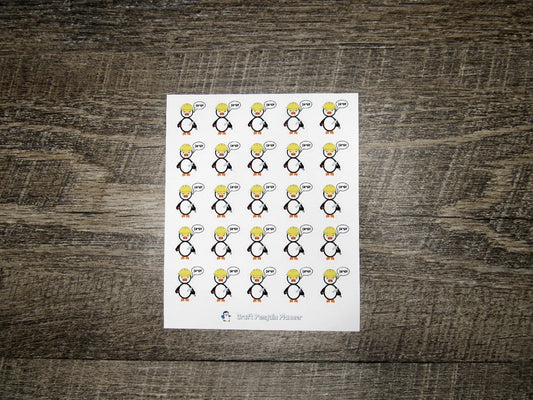 Waddles/Snowflake Construction Mishap