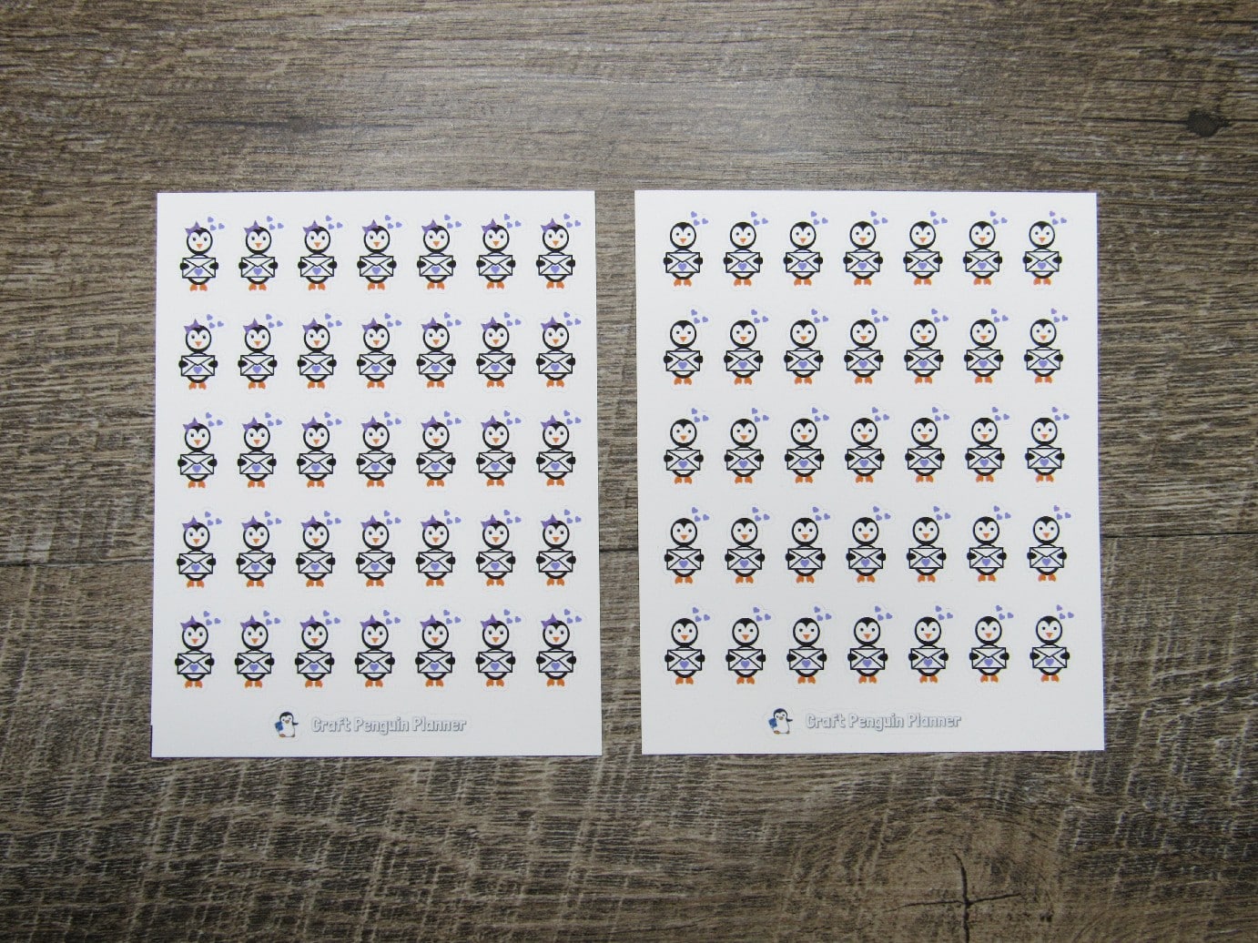 Happy Mail Waddles & Snowflake