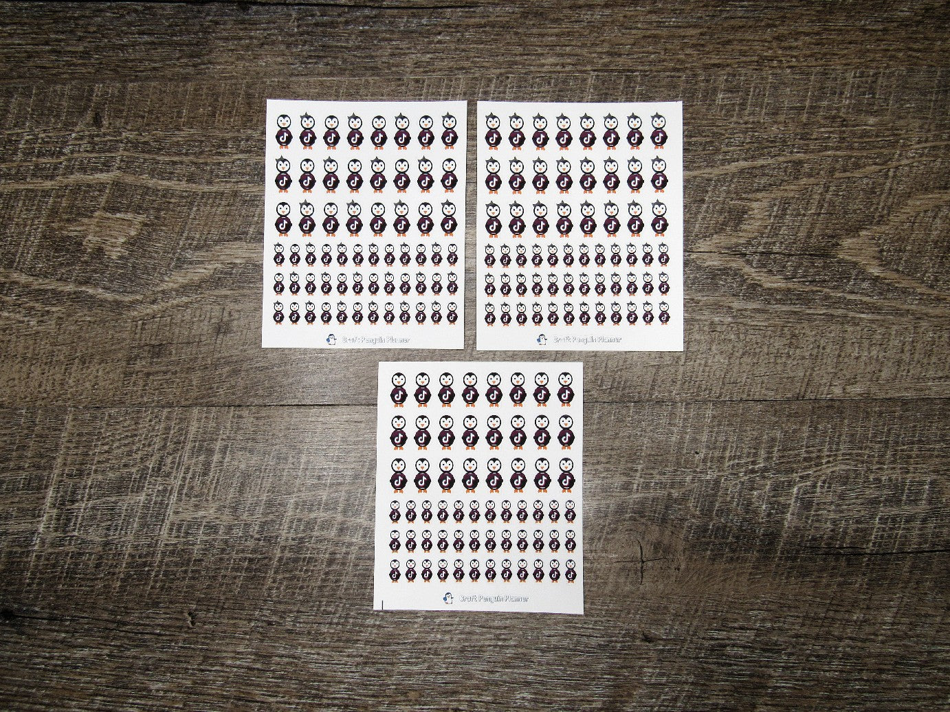 Social Media Waddles & Snowflake