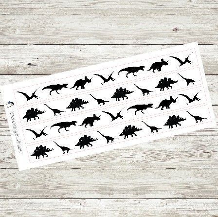Dinosaur Washi Overlay