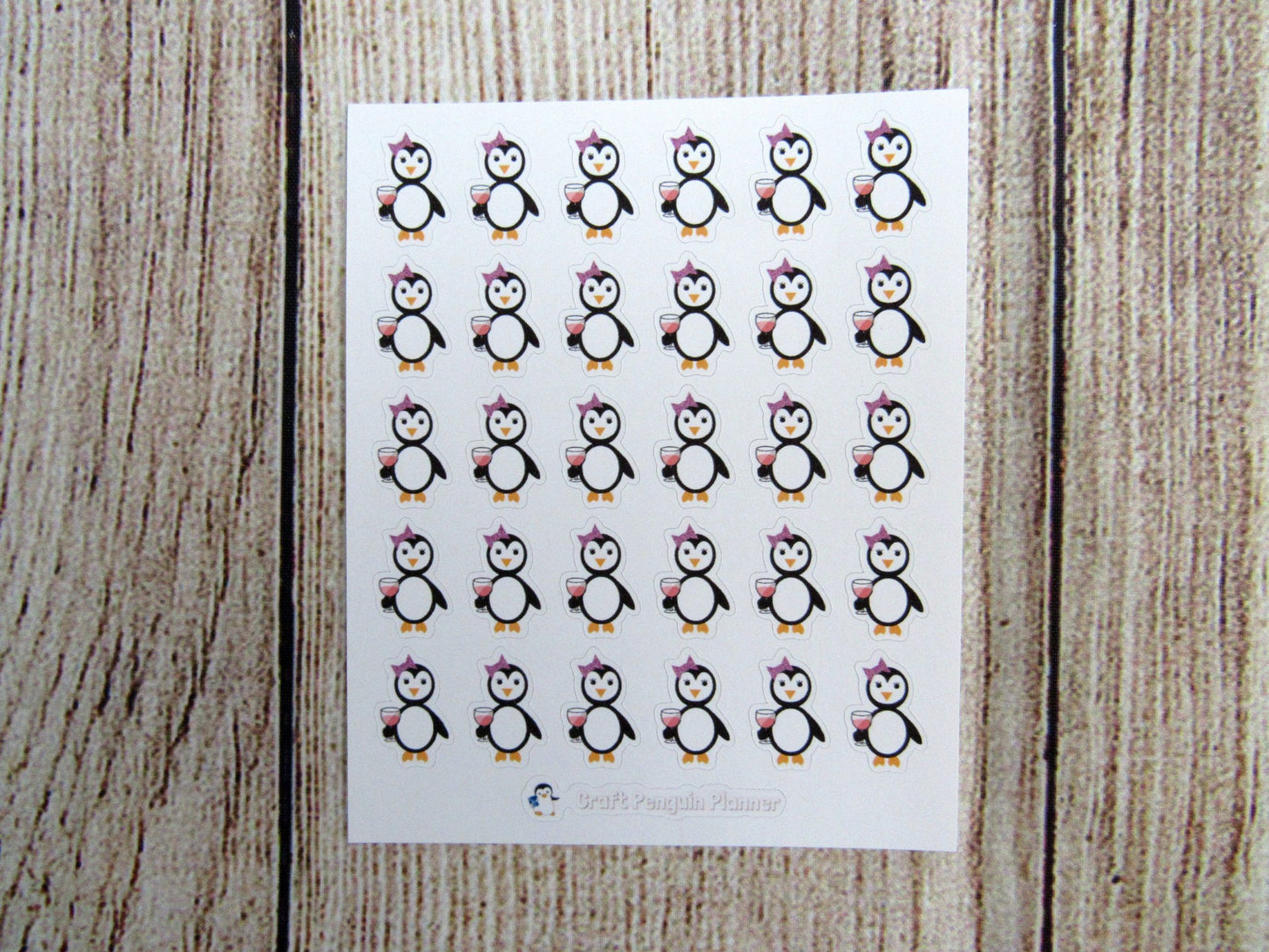 Wine Waddles & Snowflake