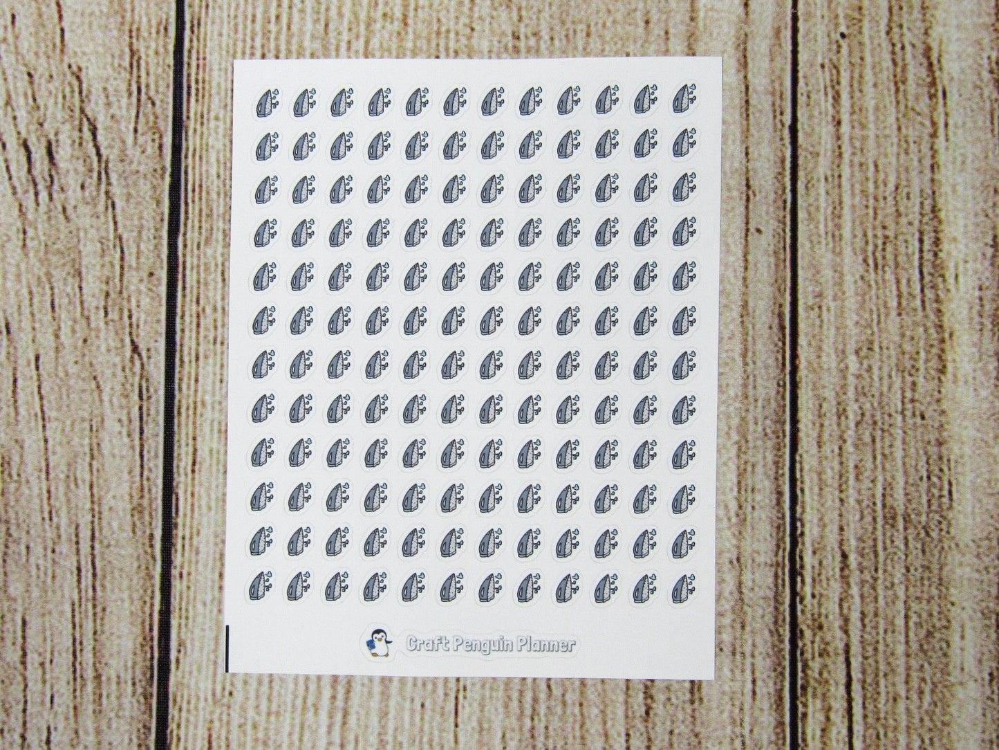 Tiny Iron Doodle Stickers