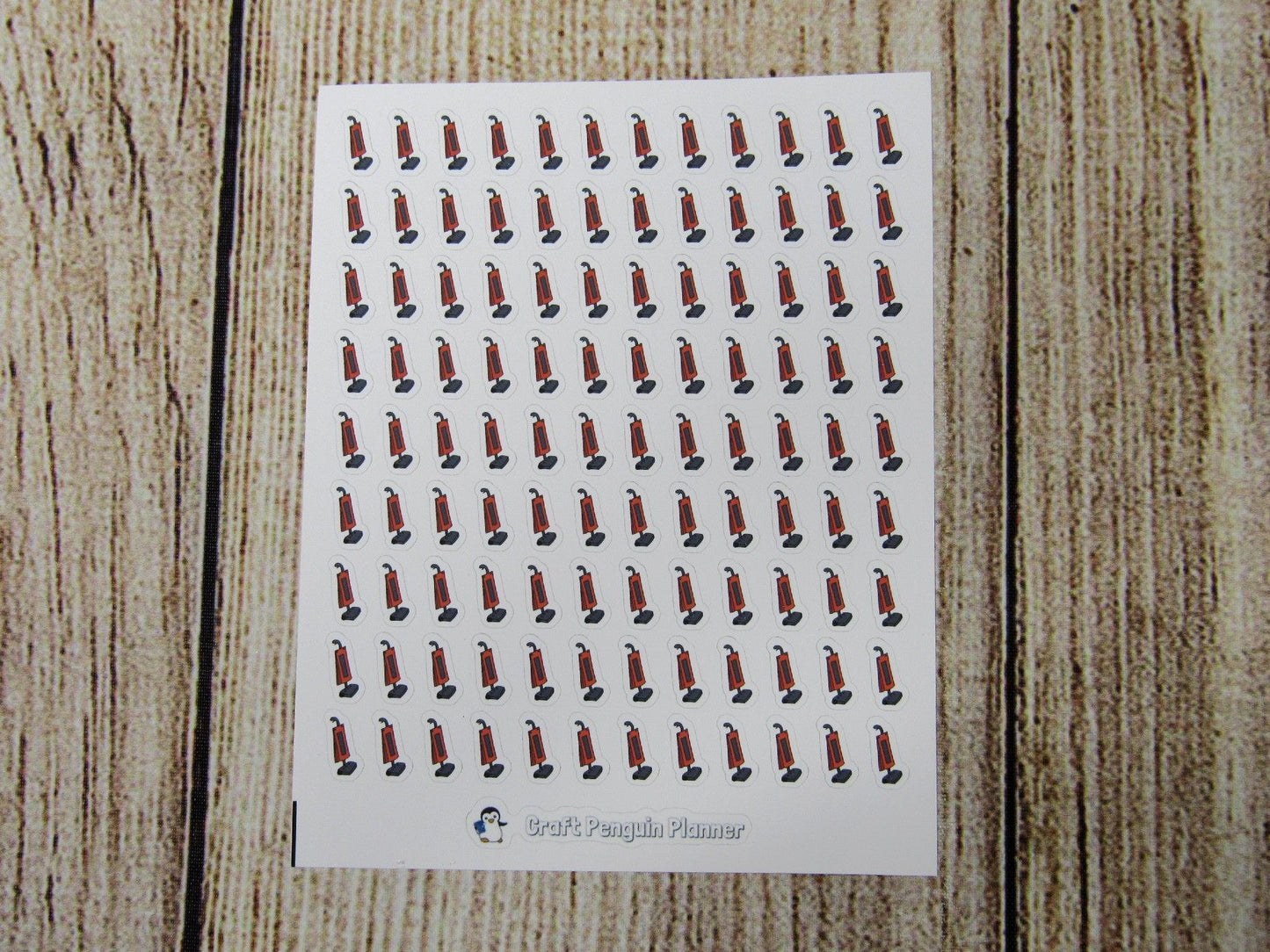 Tiny Vacuum Doodle Stickers