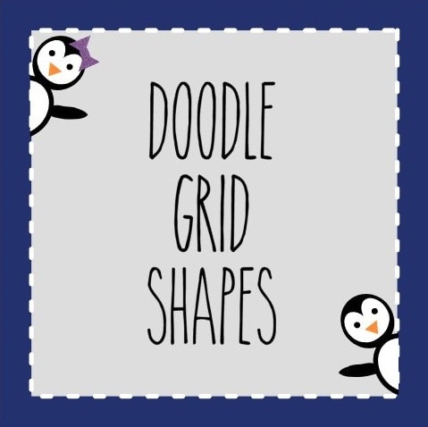 Doodle Grid Shapes