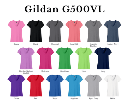 Custom ADULT WOMEN'S V-Neck T-Shirt