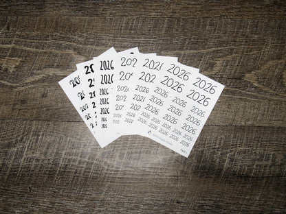 2026 Script Stickers