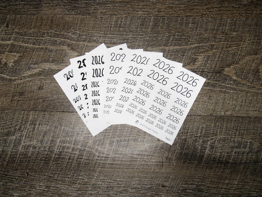 2026 Script Stickers