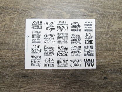 Anti- Valentines Quotes