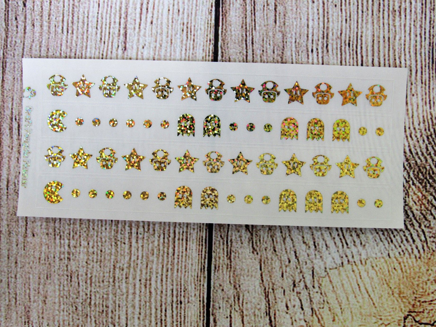 Arcade Game Washi Overlay