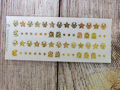 Arcade Game Washi Overlay