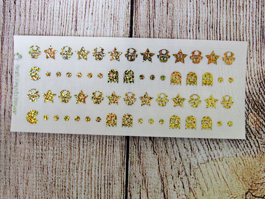 Arcade Game Washi Overlay