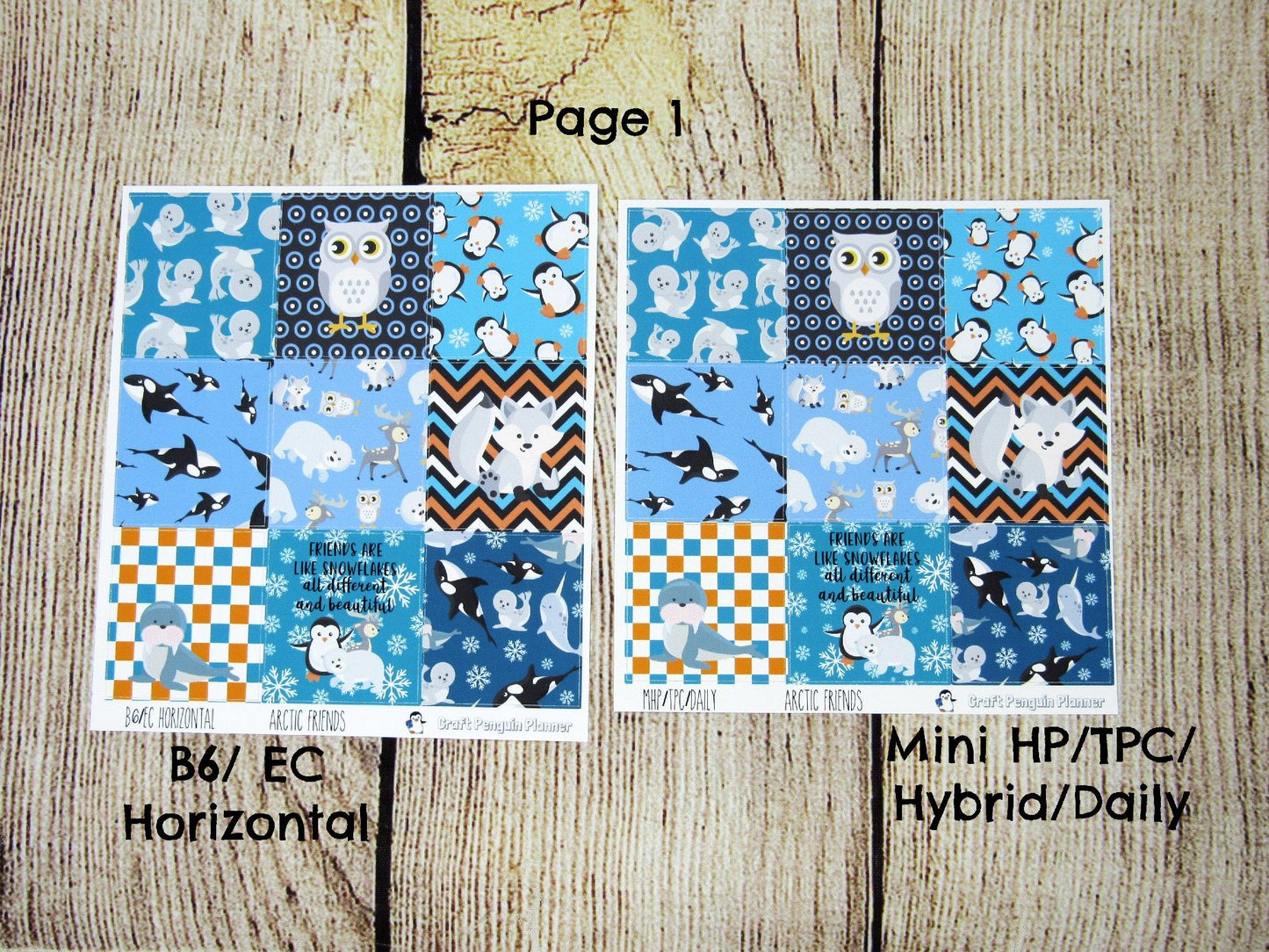 Arctic Friends Weekly, CHOOSE YOUR KIT