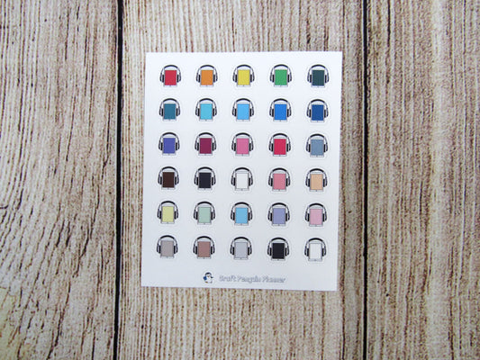 Audiobook/Podcast Stickers