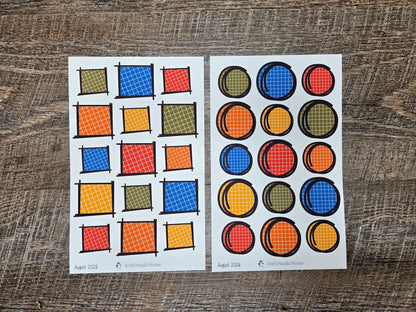 August 2026 Doodle Bundle- NO COUPONS