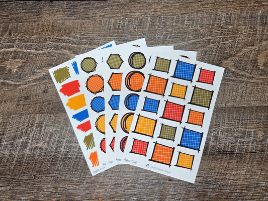August 2026 Doodle Bundle- NO COUPONS