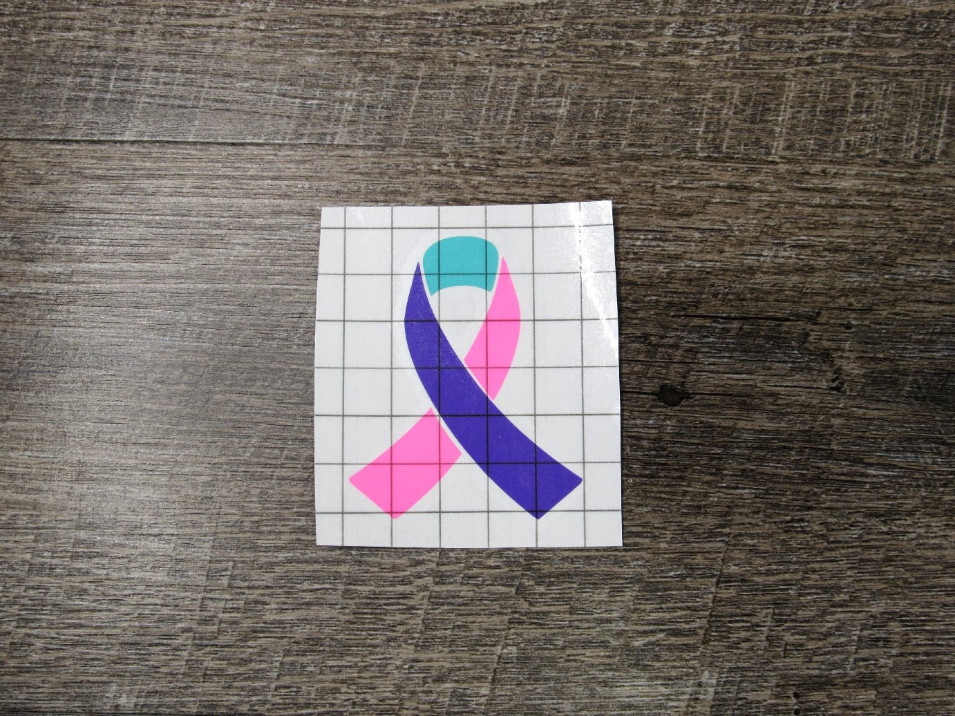 Awareness Ribbon Vinyl Decal