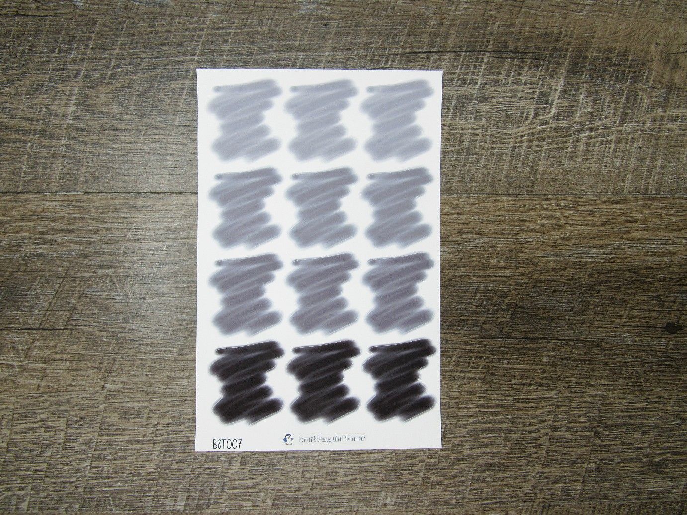 Hand Drawn Brush Strokes- BST001-BST007