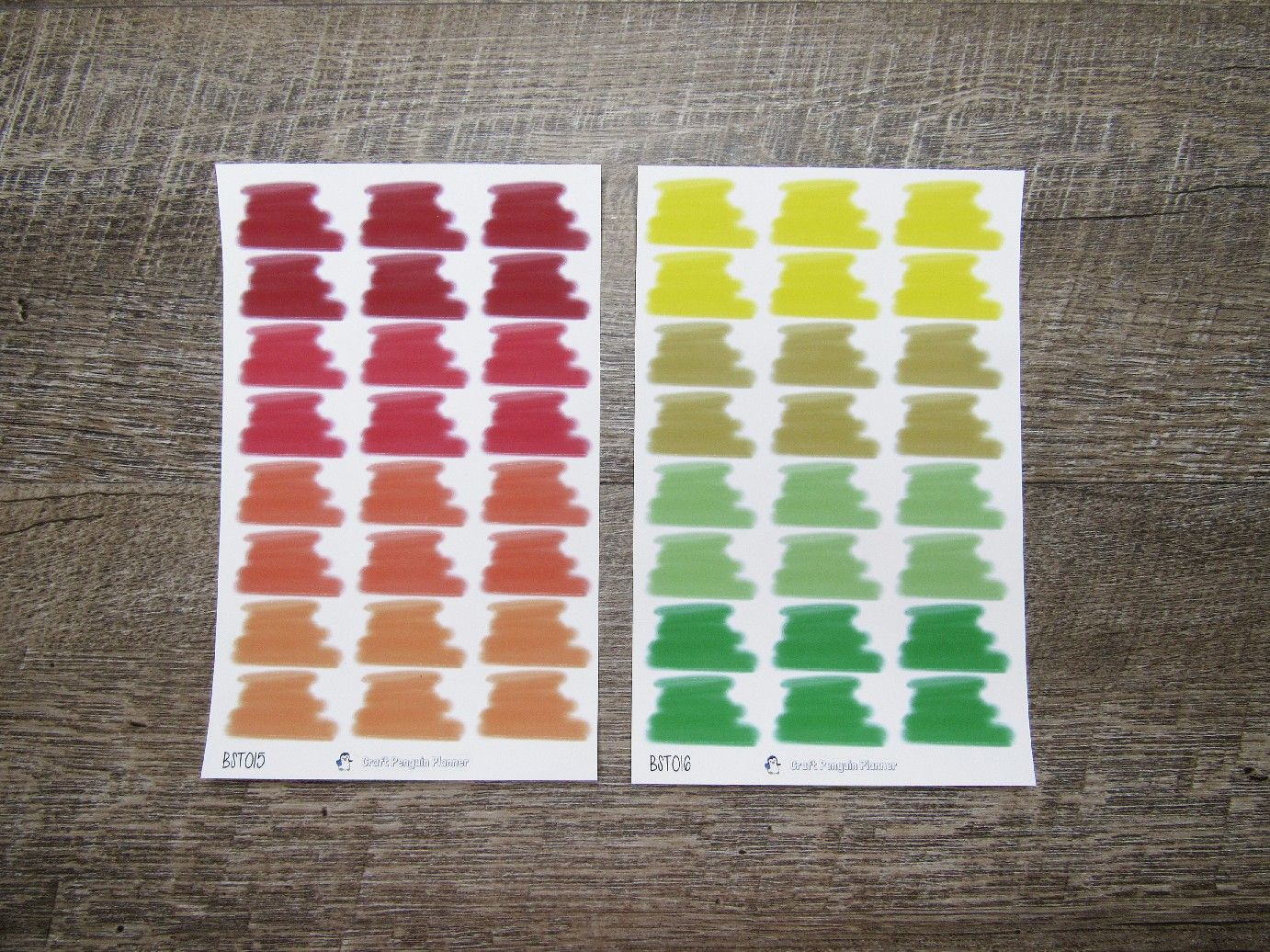 Hand Drawn Brush Strokes- BST015-BST021