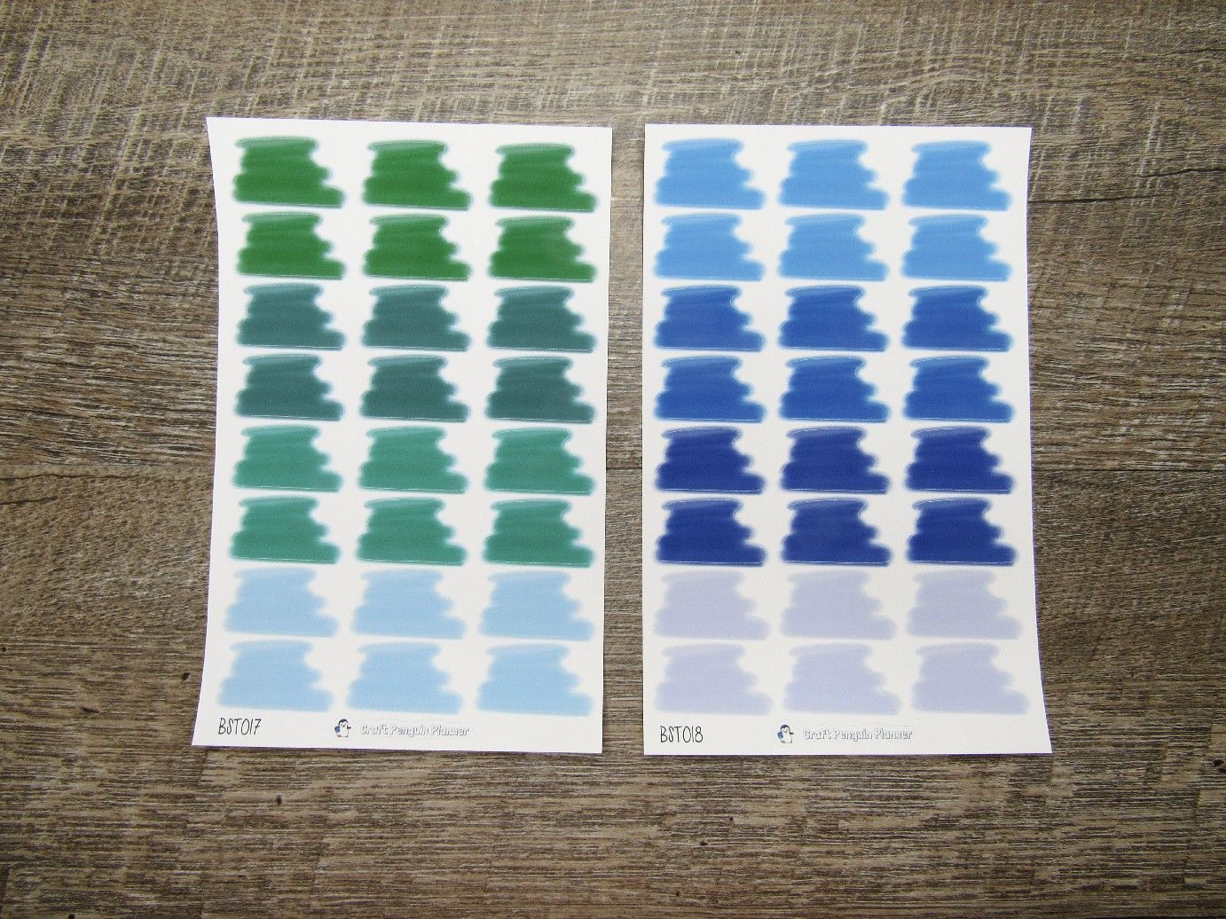 Hand Drawn Brush Strokes- BST015-BST021