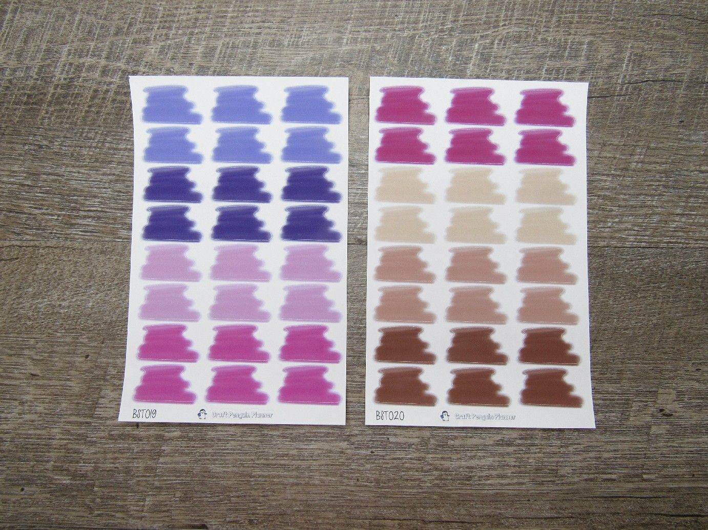 Hand Drawn Brush Strokes- BST015-BST021