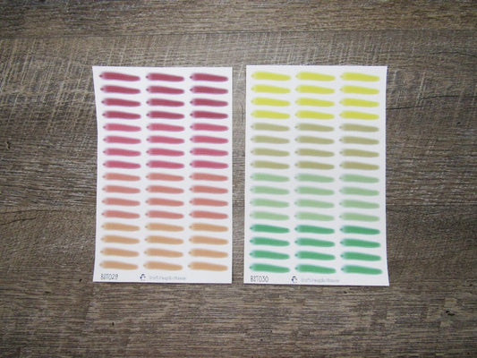 Hand Drawn Brush Strokes- BST029-BST035