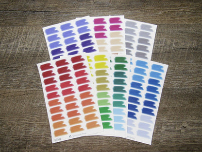 Hand Drawn Brush Strokes- BST036-BST042