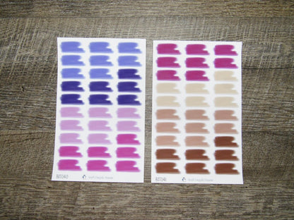 Hand Drawn Brush Strokes- BST036-BST042