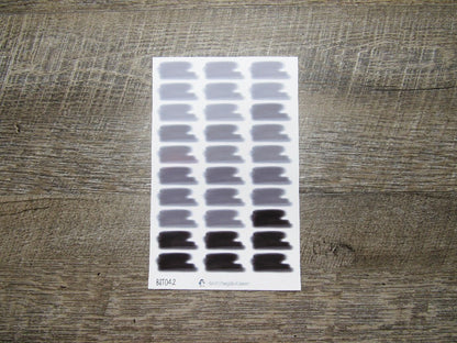 Hand Drawn Brush Strokes- BST036-BST042