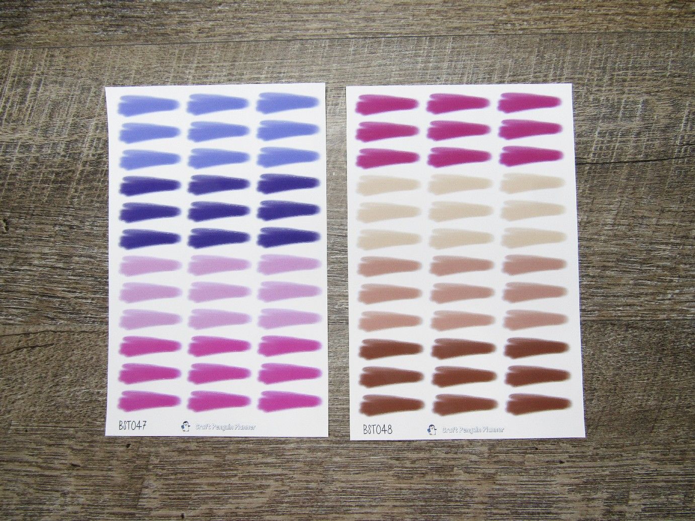 Hand Drawn Brush Strokes- BST043-BST049