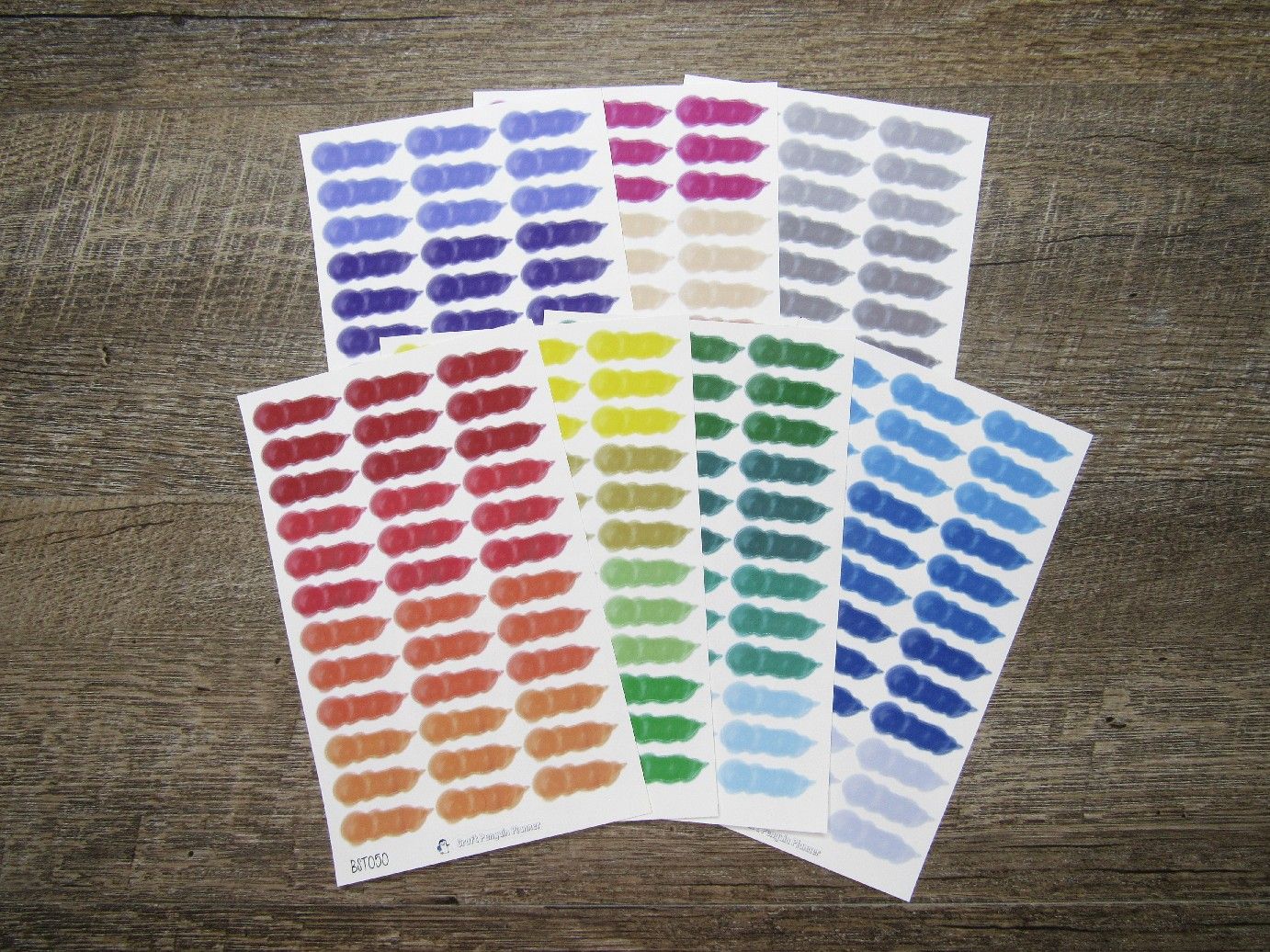 Hand Drawn Brush Strokes- BST050-BST056