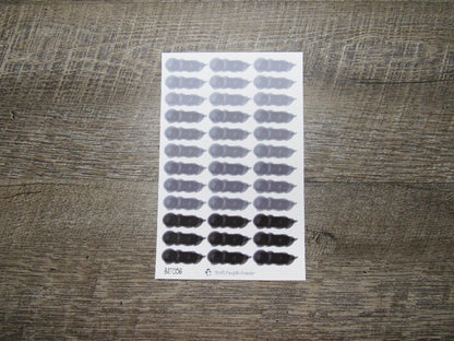 Hand Drawn Brush Strokes- BST050-BST056