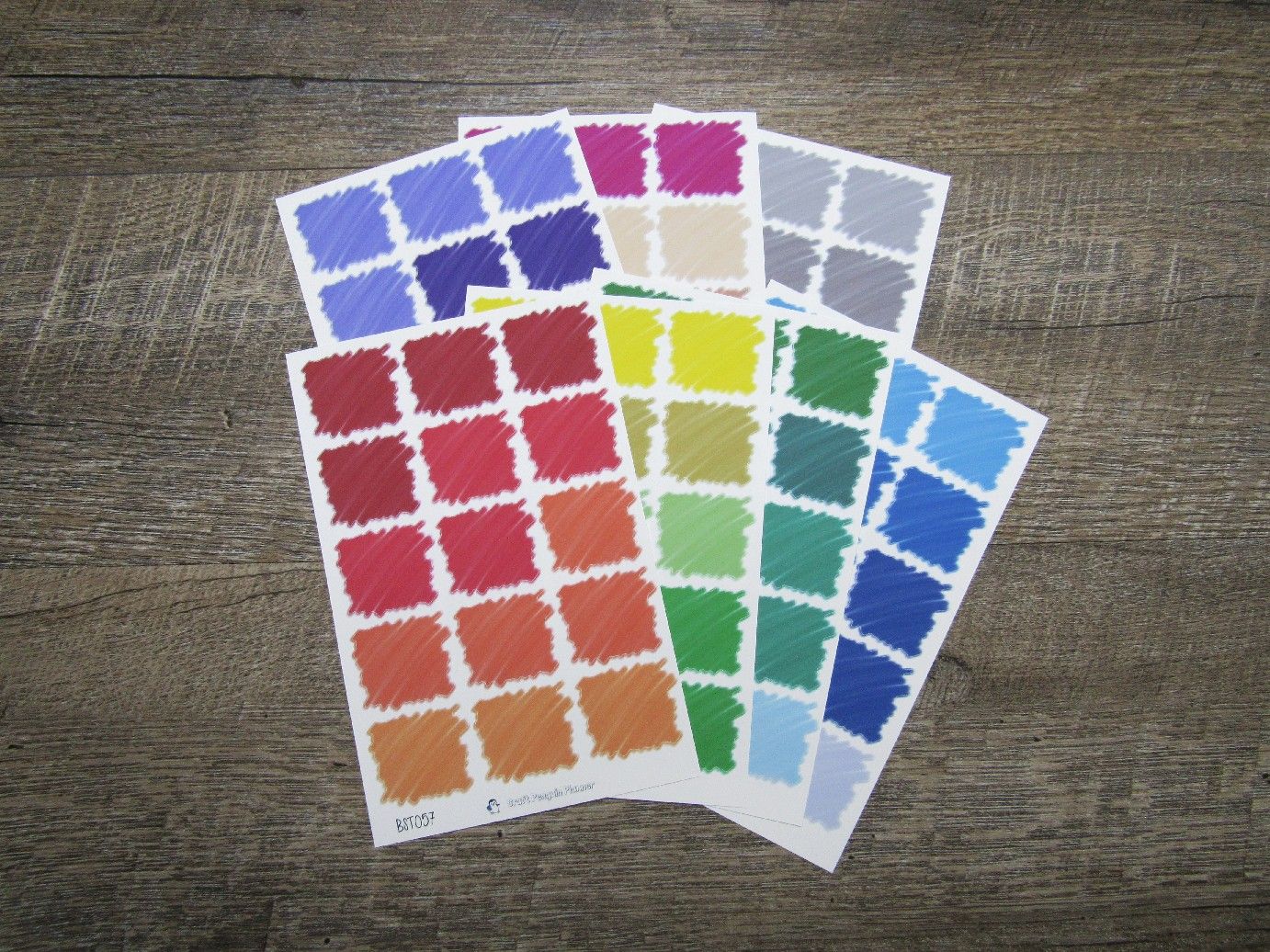 Hand Drawn Brush Strokes- BST057-BST063