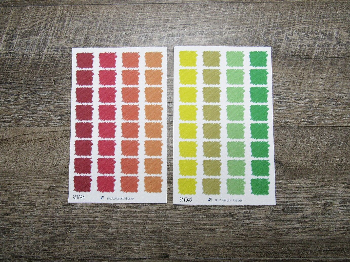 Hand Drawn Brush Strokes- BST064-BST070