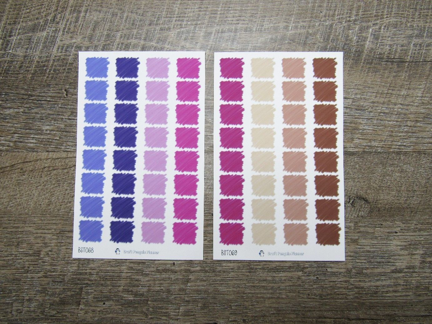 Hand Drawn Brush Strokes- BST064-BST070