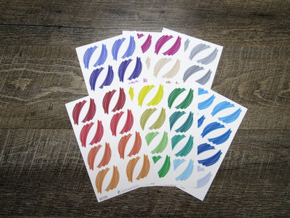 Hand Drawn Brush Strokes- BST078-BST084