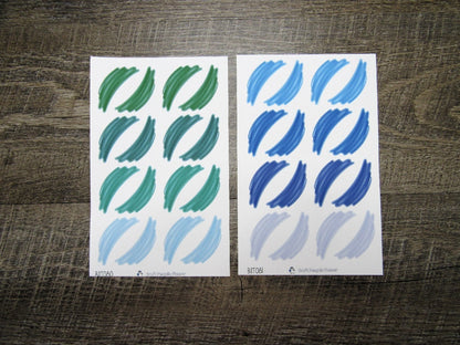 Hand Drawn Brush Strokes- BST078-BST084