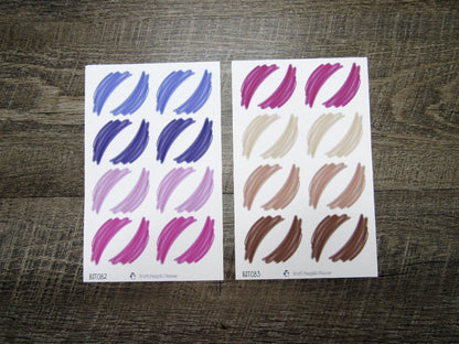 Hand Drawn Brush Strokes- BST078-BST084