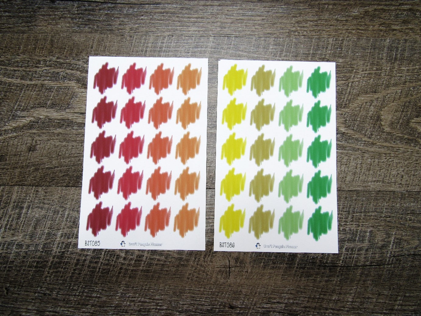 Hand Drawn Brush Strokes- BST085-BST091