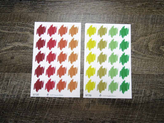 Hand Drawn Brush Strokes- BST085-BST091