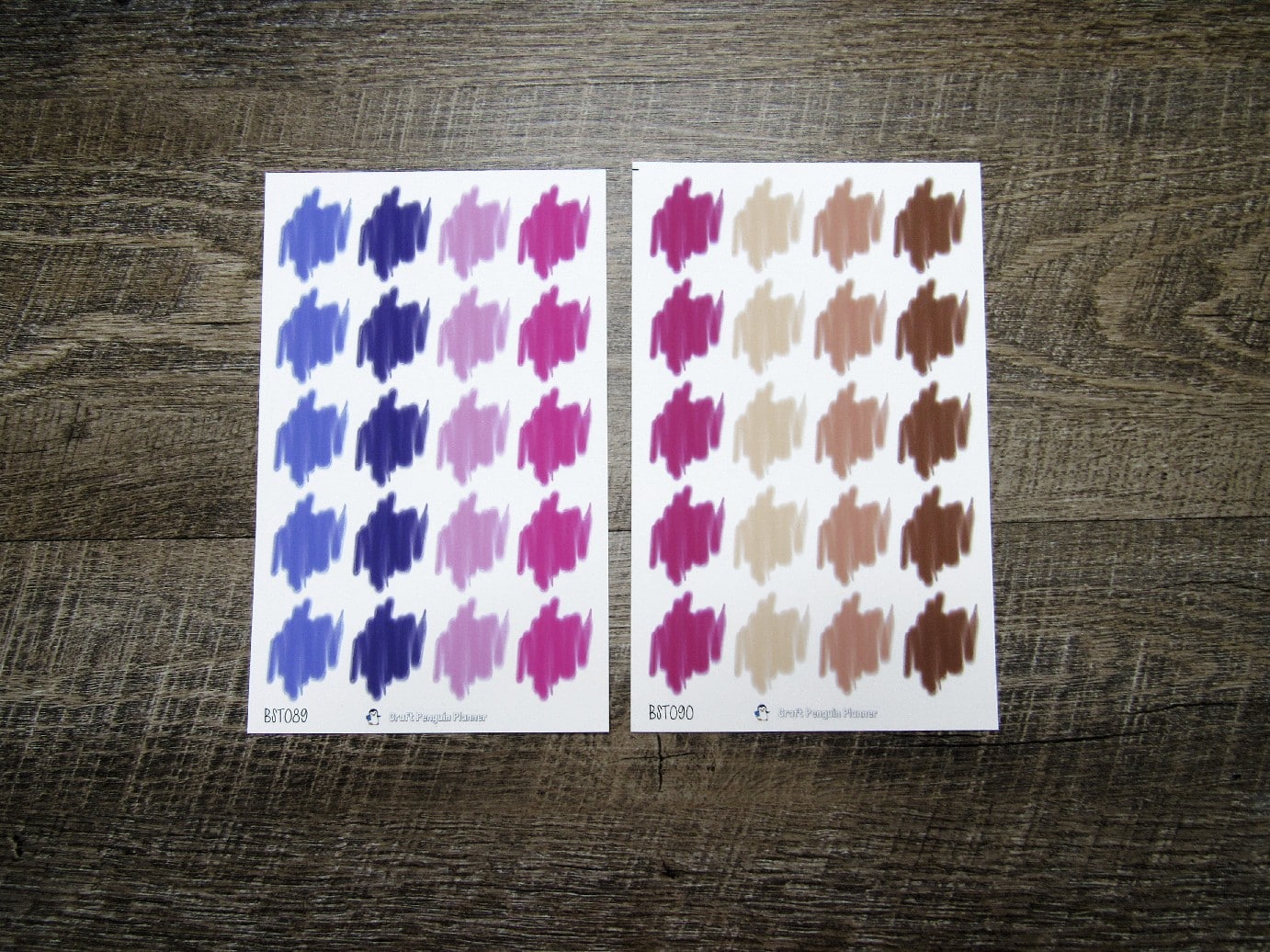 Hand Drawn Brush Strokes- BST085-BST091