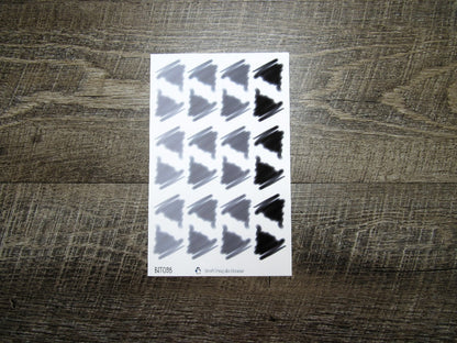 Hand Drawn Brush Strokes- BST092-BST098