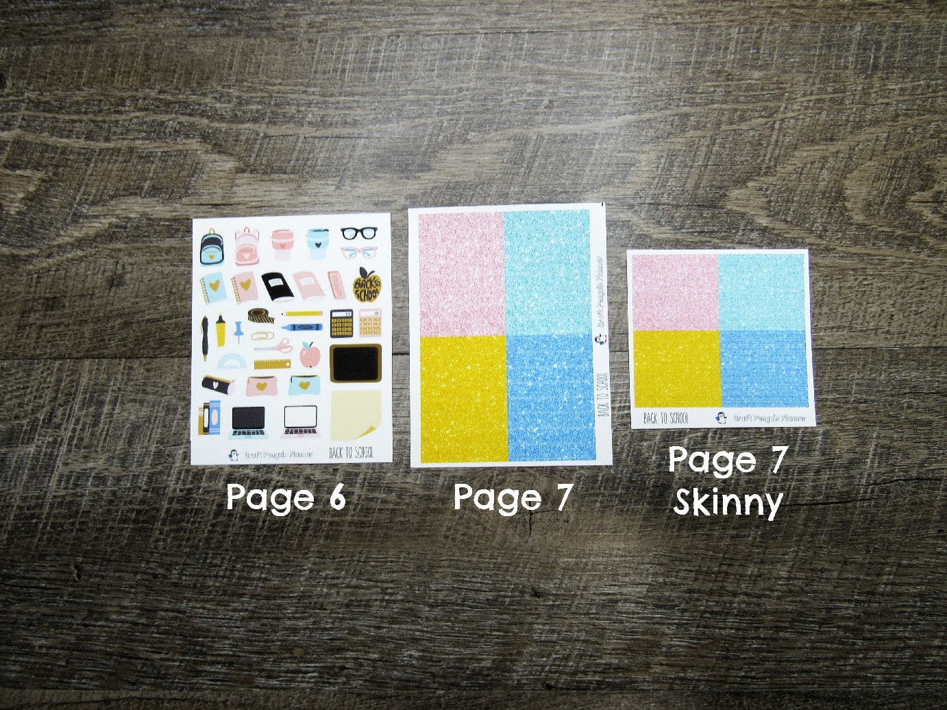 Back To School Weekly, CHOOSE YOUR KIT