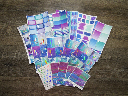 Be A Mermaid FOILED Weekly, CHOOSE YOUR KIT