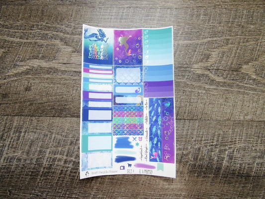 Be A Mermaid FOILED DAILY kit